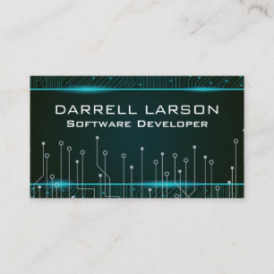 Circuit Board   Computer Technology Business Card