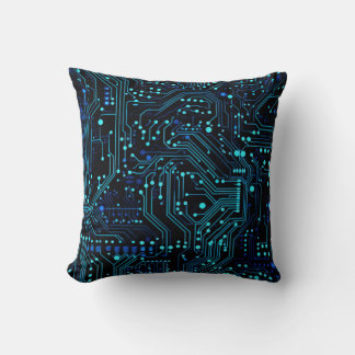 Circuit Board design illustration Cushion