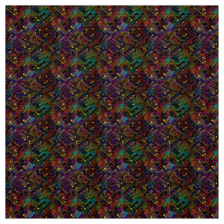 Circuit Board design illustration Fabric