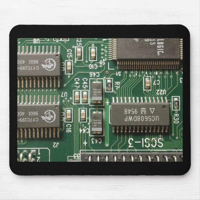 Circuit Board Design Mouse Pad (Front)