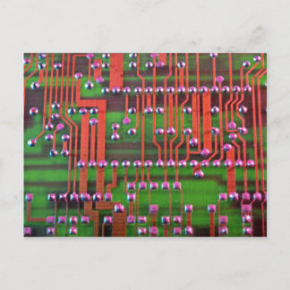 Circuit board design postcard