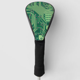 Circuit Board Golf Head Cover