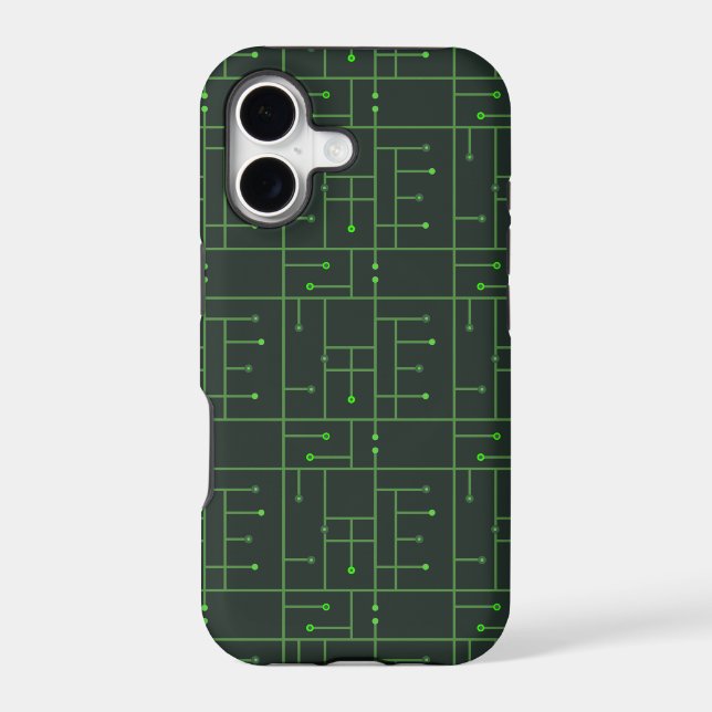 Circuit Board Inspired iPhone 5 Case (Back)
