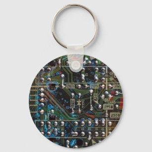 Circuit Board Key Ring
