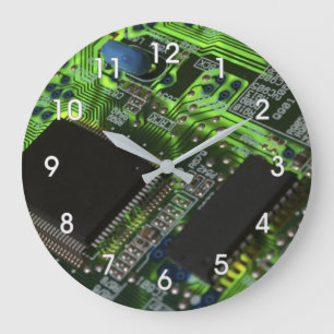 circuit board large clock