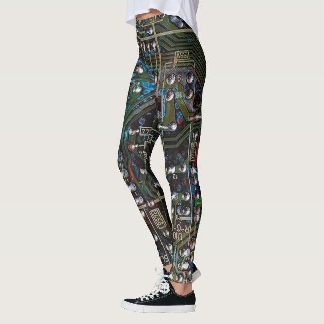 Circuit Board Leggings (Left)