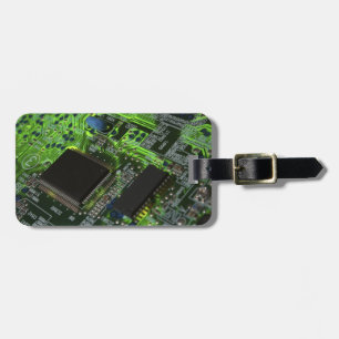 circuit board luggage tag