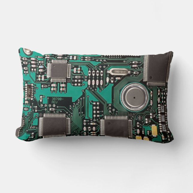 Circuit board lumbar cushion (Front)