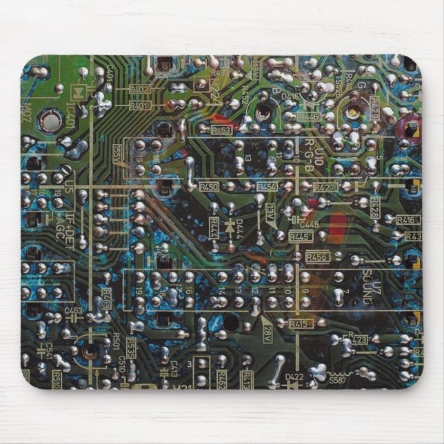 Circuit Board Mouse Pad (Front)