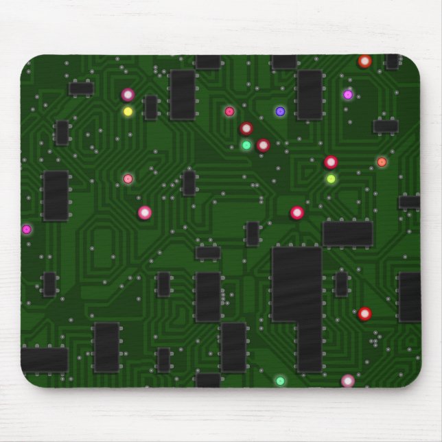 Circuit Board Mousepad (Front)