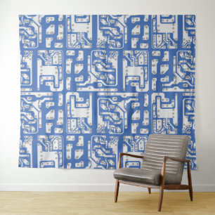 Circuit board pattern tapestry