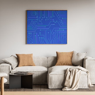 Circuit Board Poster
