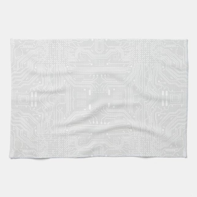 Circuit board tea towel (Horizontal)