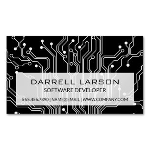 Circuit Board Technology Magnetic Business Card