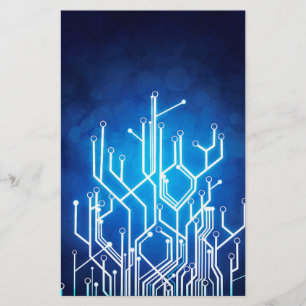 circuit-board-technology- stationery
