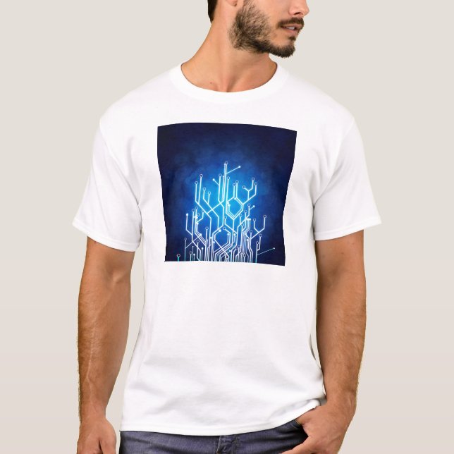 circuit-board-technology- T-Shirt (Front)