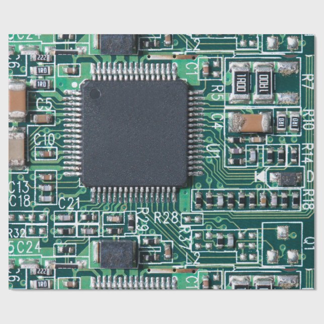 Circuit board wrapping paper (Flat)