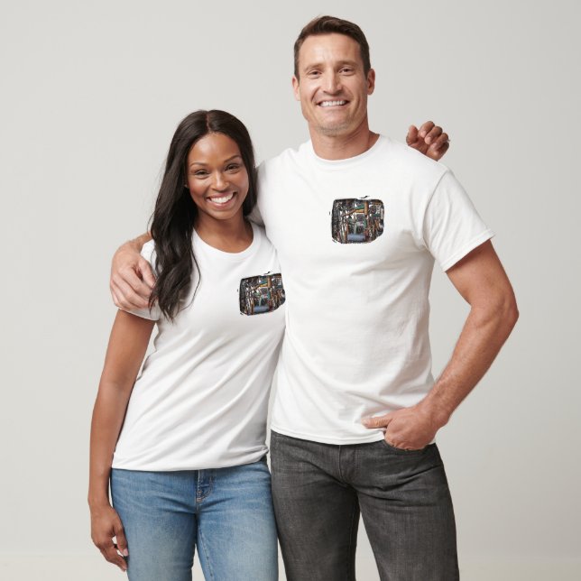 Circuit Chest - male shirt (Unisex)