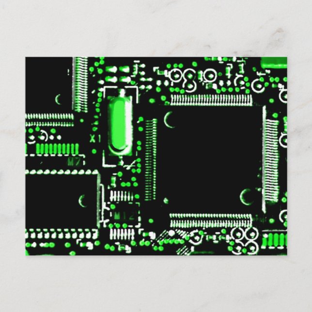 Circuit Green 2 postcard (Front)