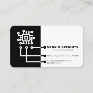 CIRCUIT LAYOUT BUSINESS CARD