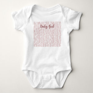 Circuit Lines Baby Bodysuit