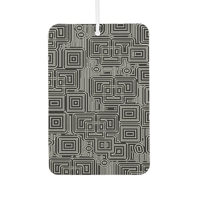 Circuit Maze  Car Air Freshener (Front)