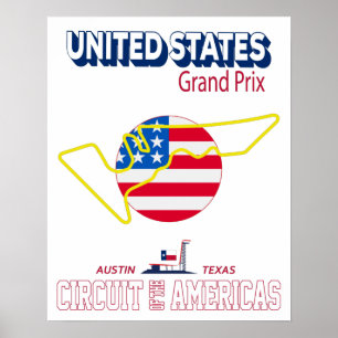 Circuit of The Americas - COTA Poster