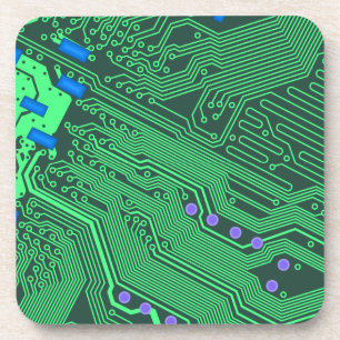 Circuit Pattern Coaster