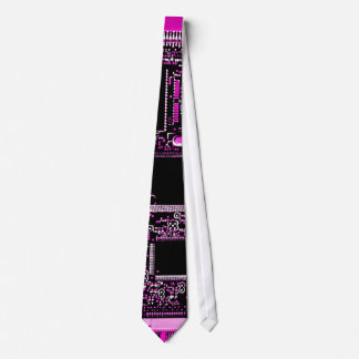 Circuit Pink  tie