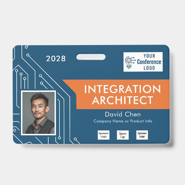 Circuit Technology Architect Vendor Photo ID Badge (Front)