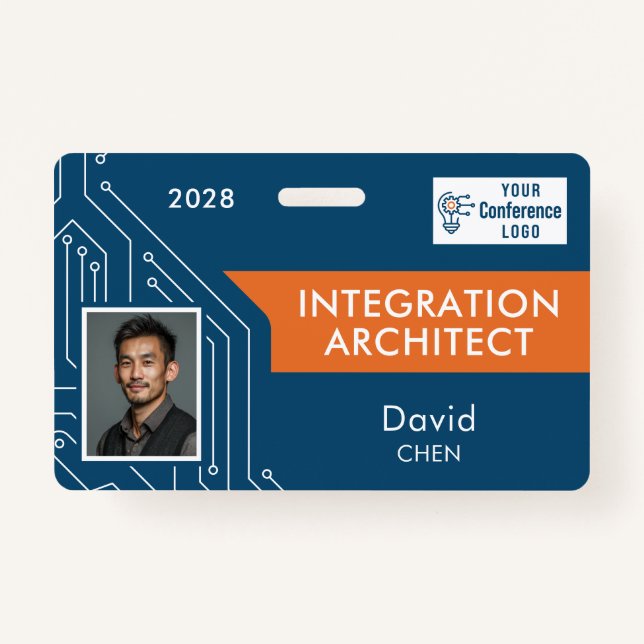 Circuit Technology Architect Vendor Photo ID Badge (Front)
