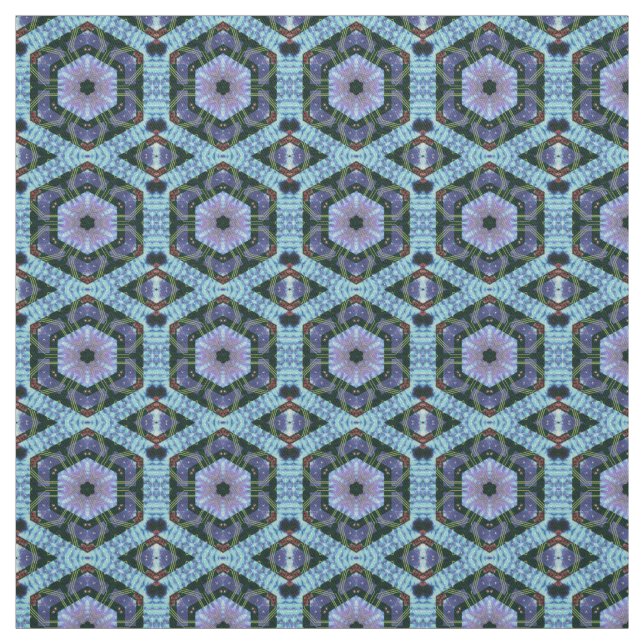 Circuitboard Fire Pattern Fabric (Swatch)