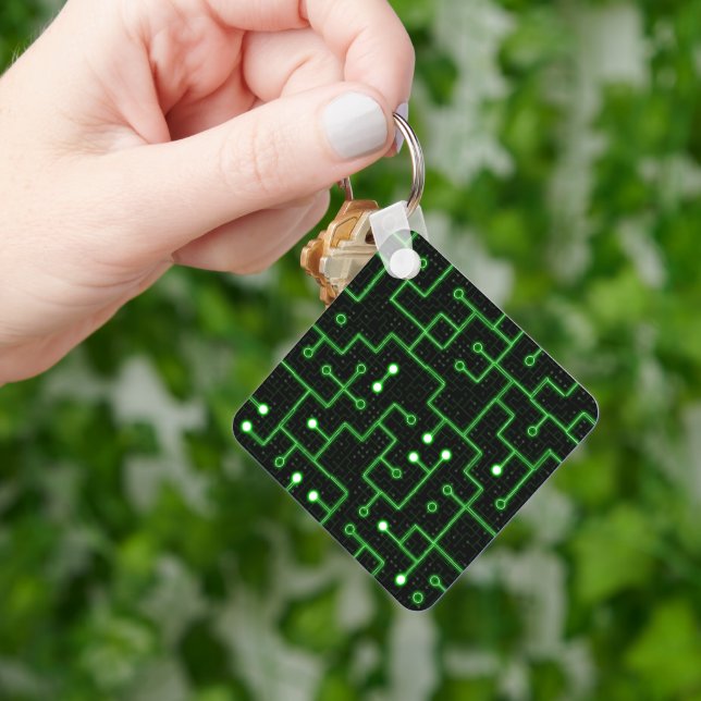 Circuitboard -  key ring (Hand)