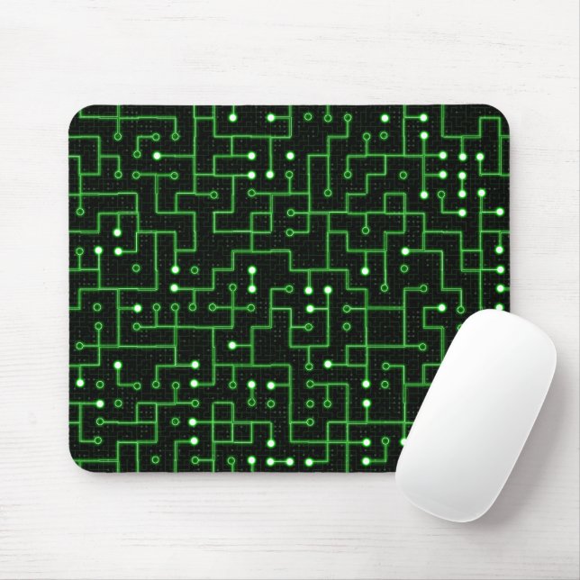 Circuitboard -  mouse pad (With Mouse)