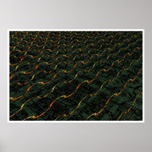 CircuitBoard Weave Poster