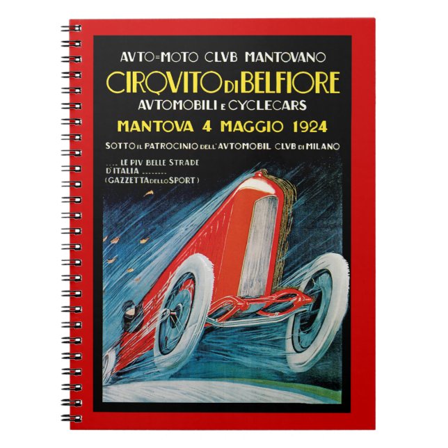 Circuito di Beliore Spiral Notebook (Front)