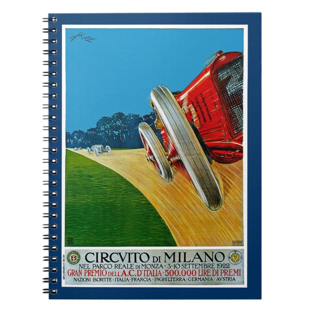 Circuito di Milano Notebook (Front)