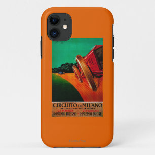 Circuito Di Milano Vintage PosterEurope Case-Mate iPhone Case