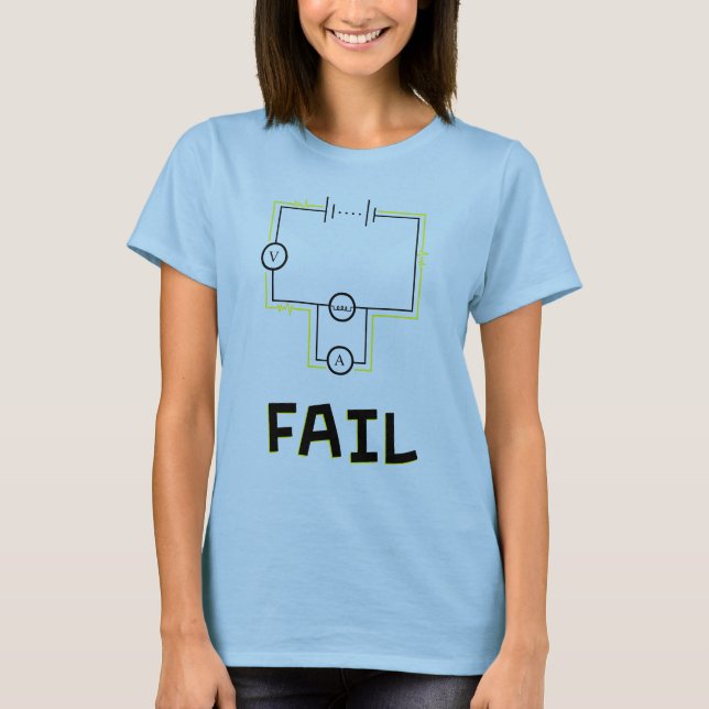 Circuitry Fail T-Shirt (Front)
