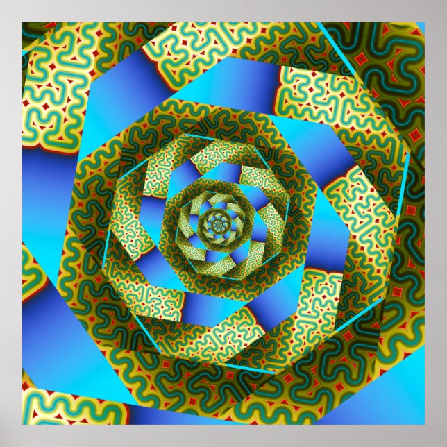 Circuitry Spiral Poster (Front)