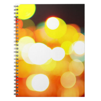 Circular Bokeh: Christmas Light Abstract Notebook