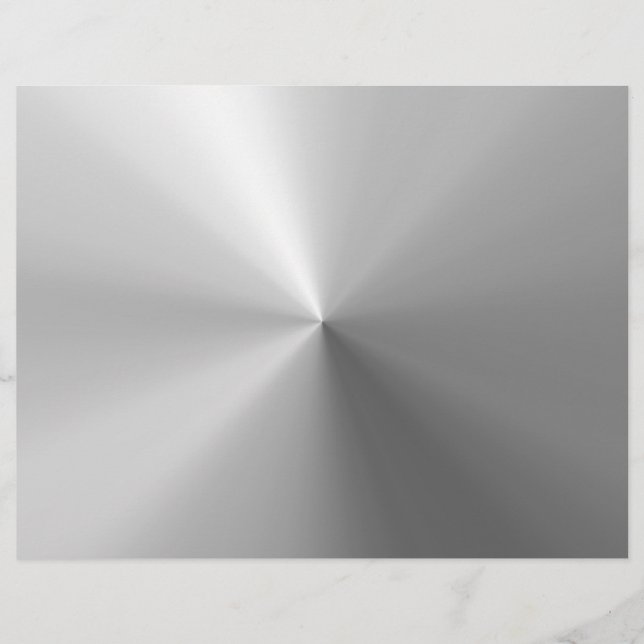 Circular Brushed Aluminium Textured (Front)