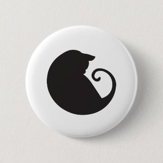 Circular Cat Button