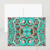 Circular Celestial Concentric Circles Pattern