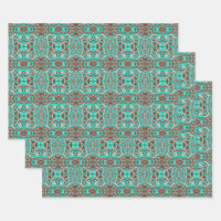 Circular Celestial Concentric Circles Patterned