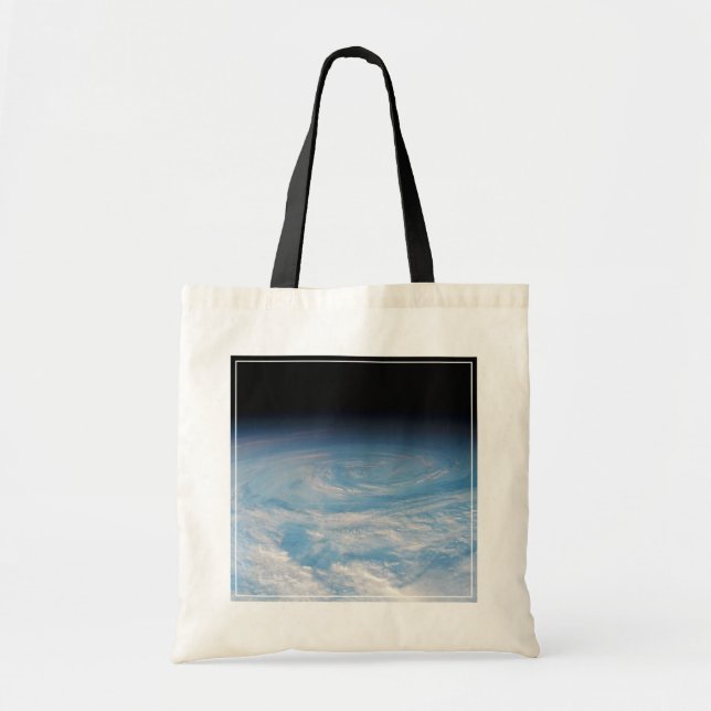 Circular Cloud Formation Over South Pacific Ocean. Tote Bag (Front)