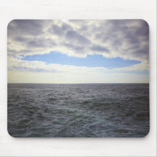 Circular Clouds over the Atlantic Ocean Mouse Pad