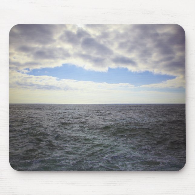 Circular Clouds over the Atlantic Ocean Mouse Pad (Front)