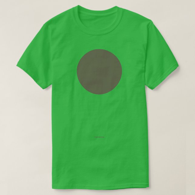 Circular Crayola Charcoal Grey T-Shirt (Design Front)