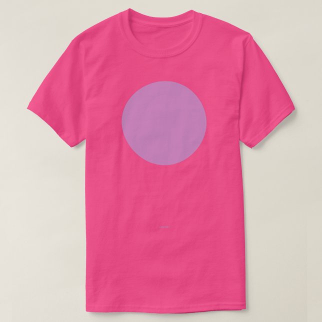Circular Crayola Lavender T-Shirt (Design Front)